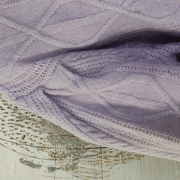 New 1 State Purple Heater Soft Sweater Size XXL - Picture 7 of 10